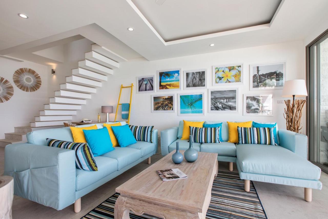 Beachside Villa - B18 - At Bayside Luxury Villas Samrong Bay Beach, 4 Bed 5 Bath, Sea & Sunset Views, Only 200M Walk To The Beach Choeng Mon Extérieur photo