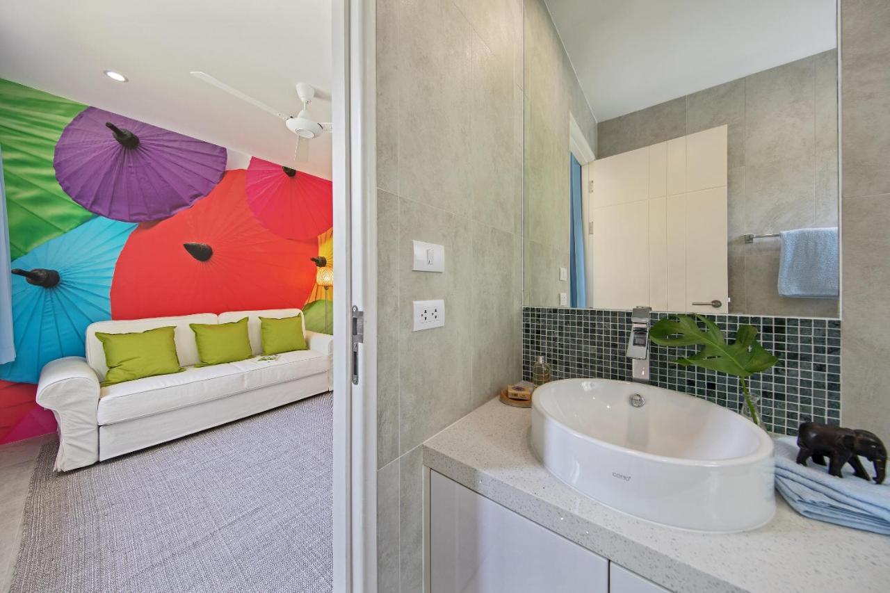 Beachside Villa - B18 - At Bayside Luxury Villas Samrong Bay Beach, 4 Bed 5 Bath, Sea & Sunset Views, Only 200M Walk To The Beach Choeng Mon Extérieur photo