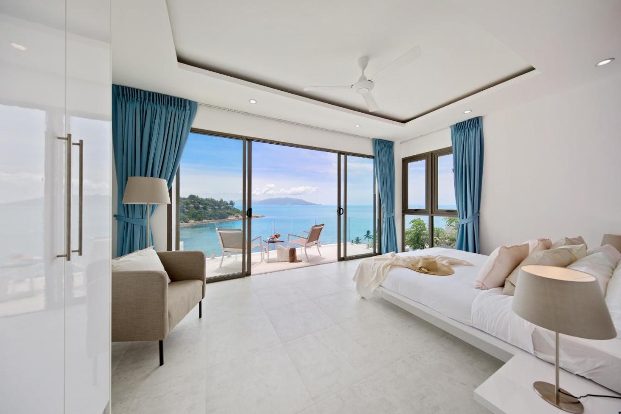 Beachside Villa - B18 - At Bayside Luxury Villas Samrong Bay Beach, 4 Bed 5 Bath, Sea & Sunset Views, Only 200M Walk To The Beach Choeng Mon Extérieur photo