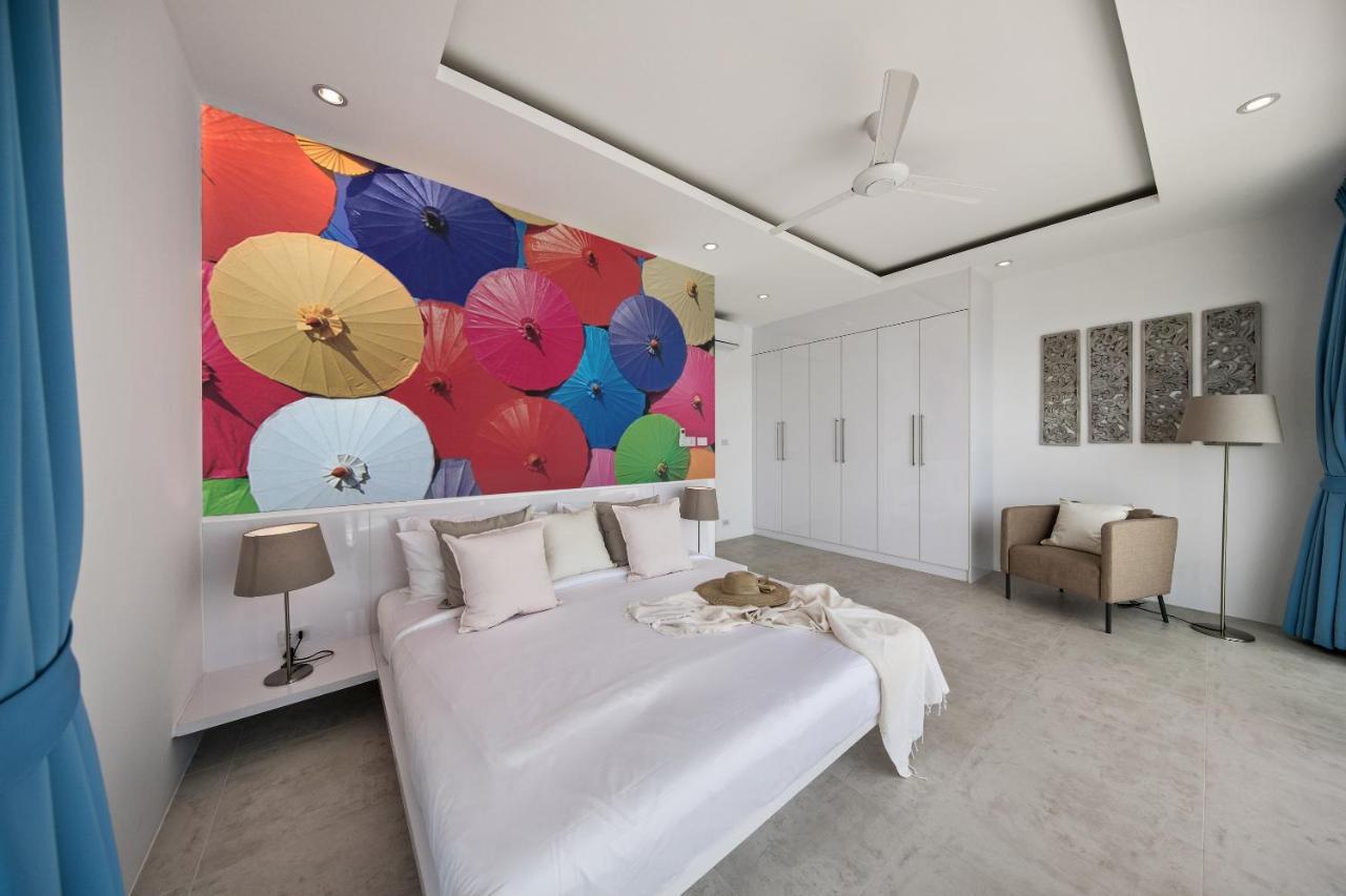 Beachside Villa - B18 - At Bayside Luxury Villas Samrong Bay Beach, 4 Bed 5 Bath, Sea & Sunset Views, Only 200M Walk To The Beach Choeng Mon Extérieur photo