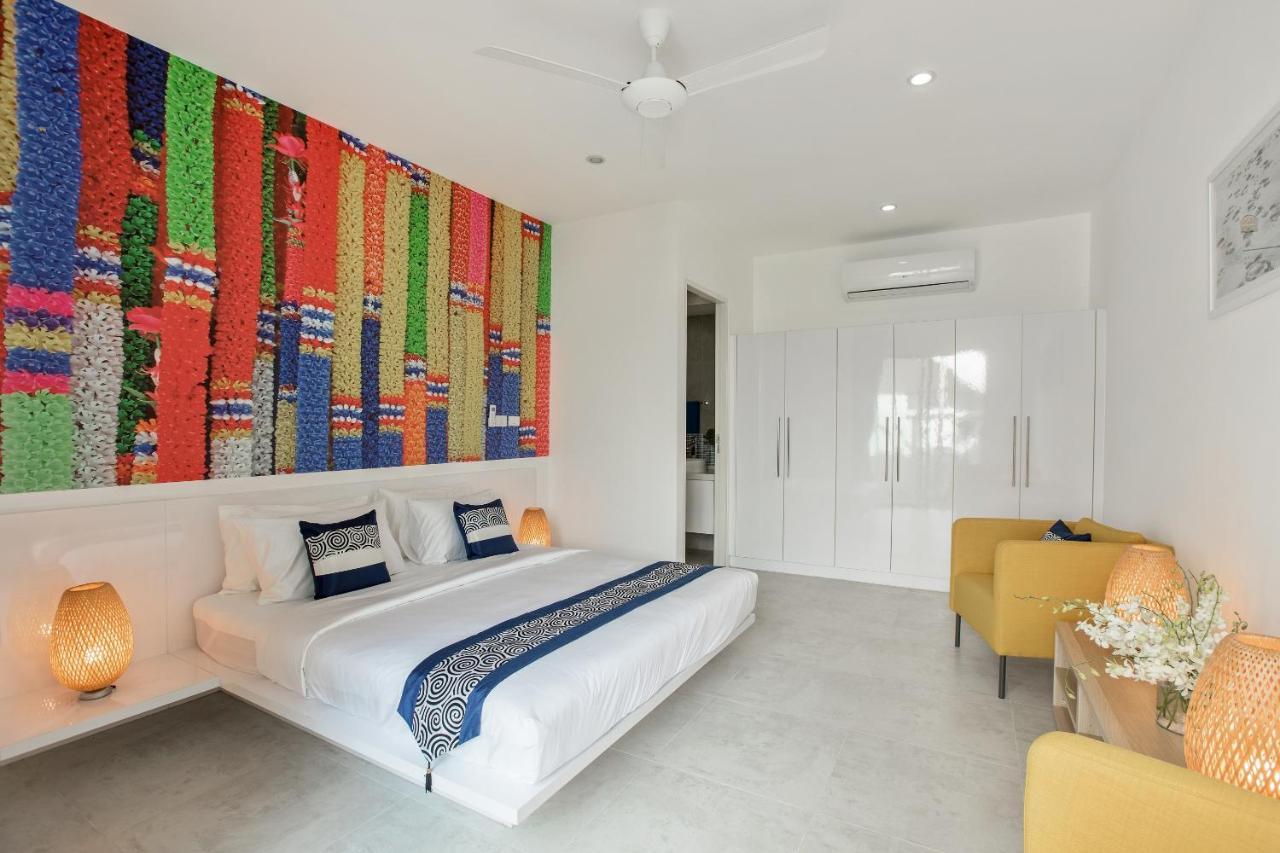 Beachside Villa - B18 - At Bayside Luxury Villas Samrong Bay Beach, 4 Bed 5 Bath, Sea & Sunset Views, Only 200M Walk To The Beach Choeng Mon Extérieur photo