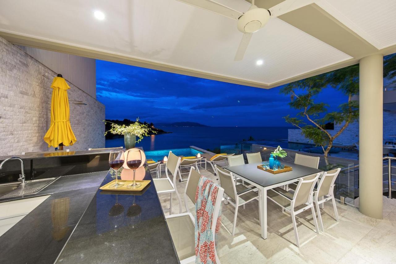 Beachside Villa - B18 - At Bayside Luxury Villas Samrong Bay Beach, 4 Bed 5 Bath, Sea & Sunset Views, Only 200M Walk To The Beach Choeng Mon Extérieur photo