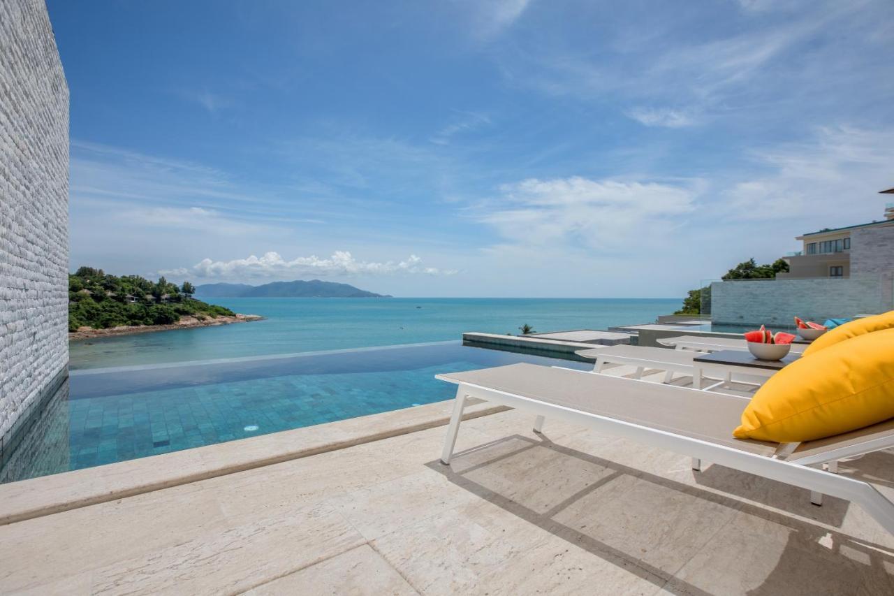Beachside Villa - B18 - At Bayside Luxury Villas Samrong Bay Beach, 4 Bed 5 Bath, Sea & Sunset Views, Only 200M Walk To The Beach Choeng Mon Extérieur photo