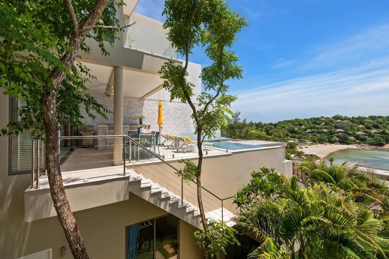 Beachside Villa - B18 - At Bayside Luxury Villas Samrong Bay Beach, 4 Bed 5 Bath, Sea & Sunset Views, Only 200M Walk To The Beach Choeng Mon Extérieur photo