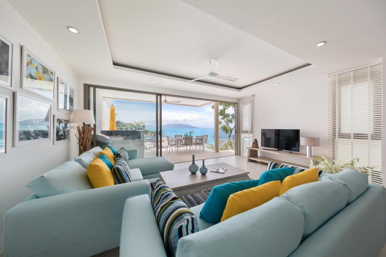 Beachside Villa - B18 - At Bayside Luxury Villas Samrong Bay Beach, 4 Bed 5 Bath, Sea & Sunset Views, Only 200M Walk To The Beach Choeng Mon Extérieur photo
