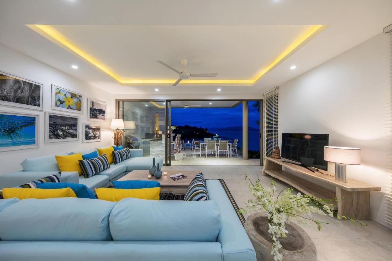Beachside Villa - B18 - At Bayside Luxury Villas Samrong Bay Beach, 4 Bed 5 Bath, Sea & Sunset Views, Only 200M Walk To The Beach Choeng Mon Extérieur photo