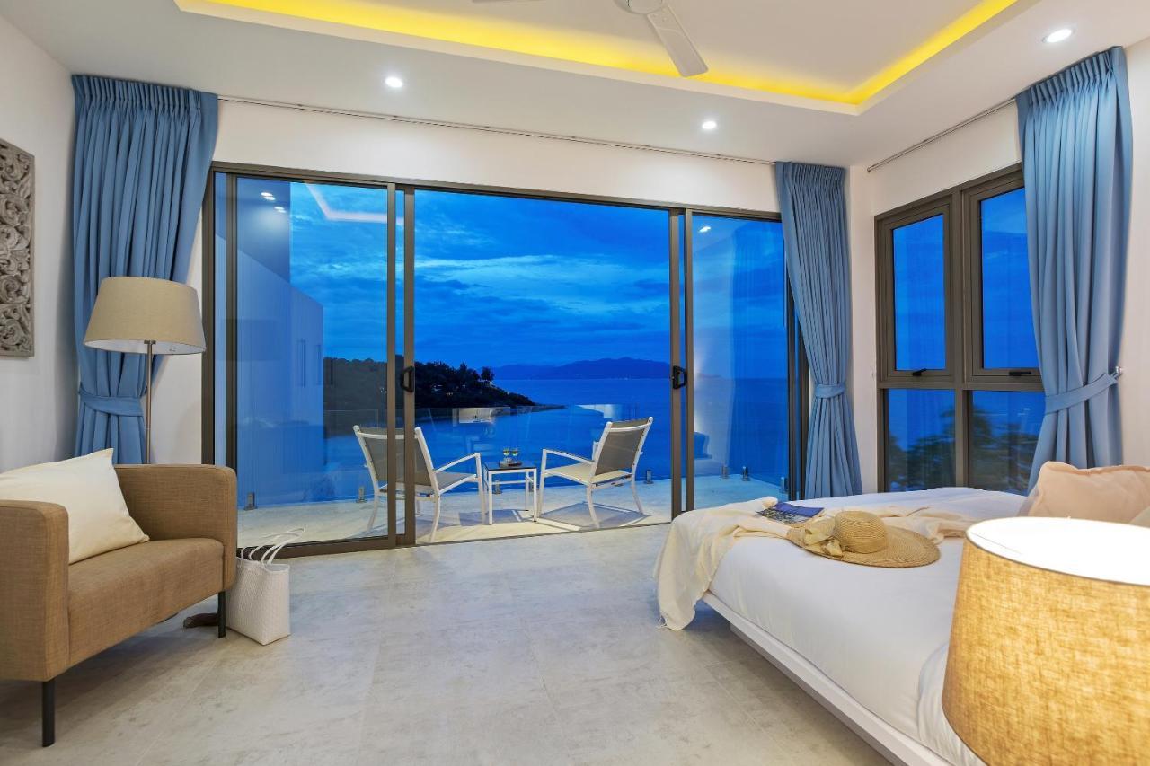 Beachside Villa - B18 - At Bayside Luxury Villas Samrong Bay Beach, 4 Bed 5 Bath, Sea & Sunset Views, Only 200M Walk To The Beach Choeng Mon Extérieur photo