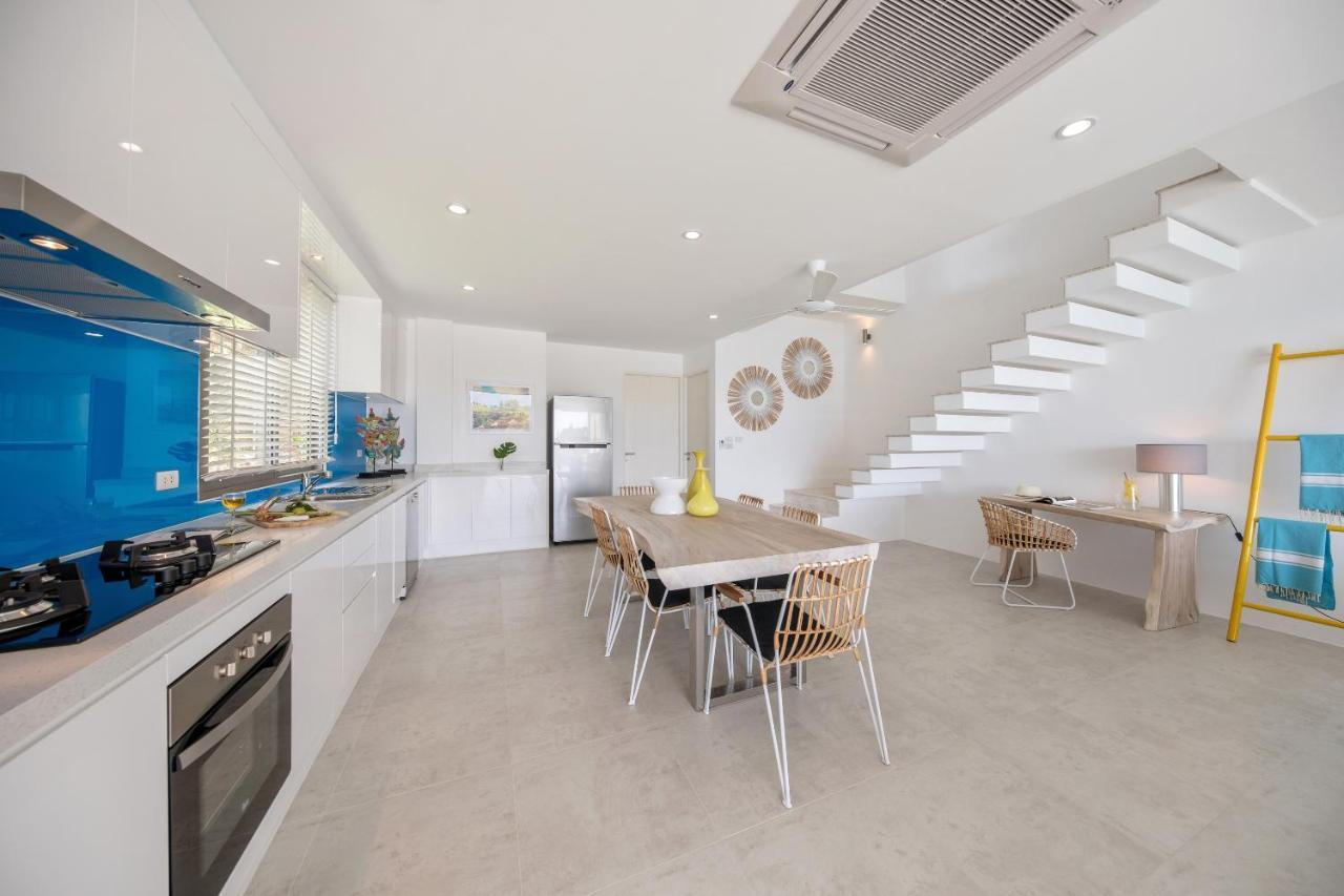 Beachside Villa - B18 - At Bayside Luxury Villas Samrong Bay Beach, 4 Bed 5 Bath, Sea & Sunset Views, Only 200M Walk To The Beach Choeng Mon Extérieur photo