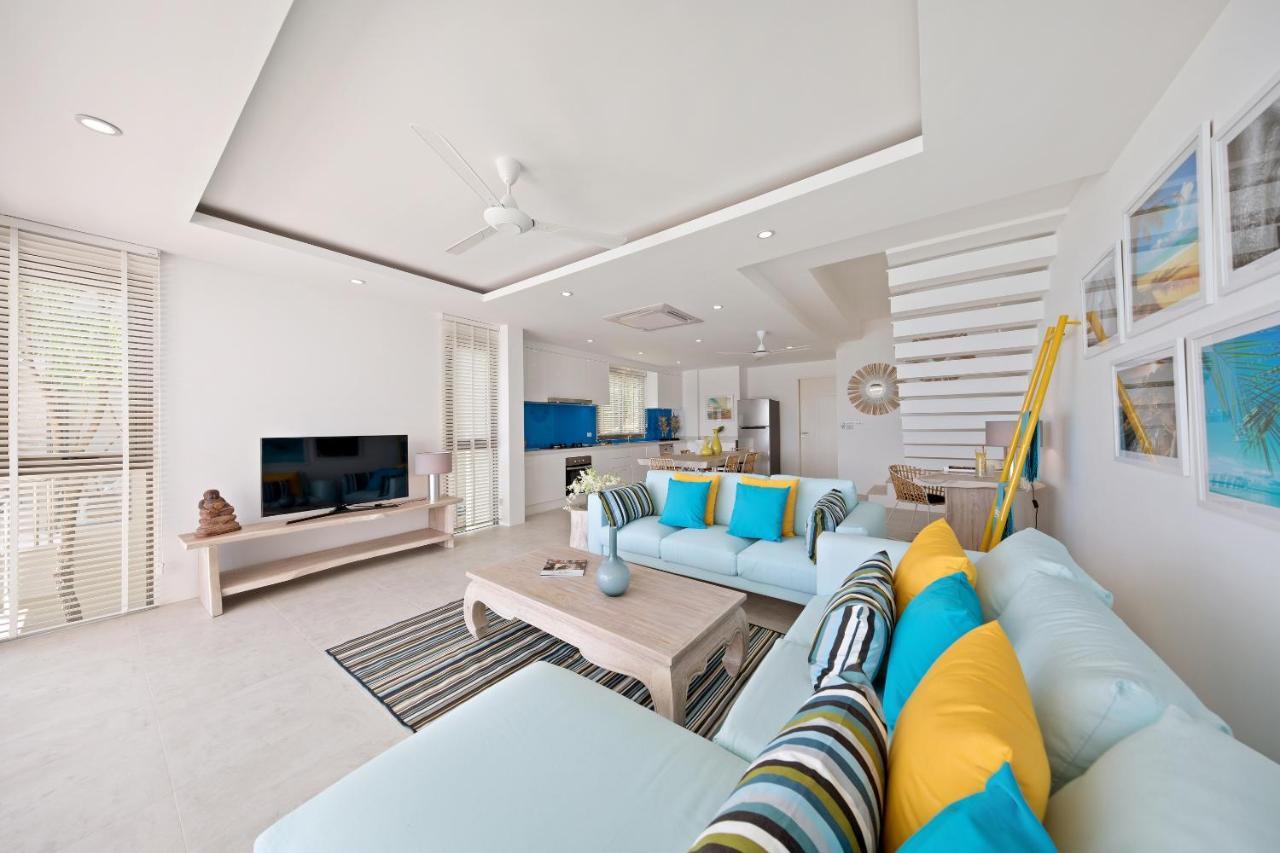 Beachside Villa - B18 - At Bayside Luxury Villas Samrong Bay Beach, 4 Bed 5 Bath, Sea & Sunset Views, Only 200M Walk To The Beach Choeng Mon Extérieur photo